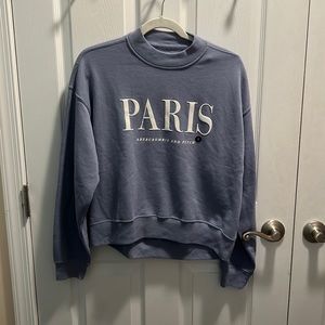 Abercrombie & Fitch “PARIS” crewneck